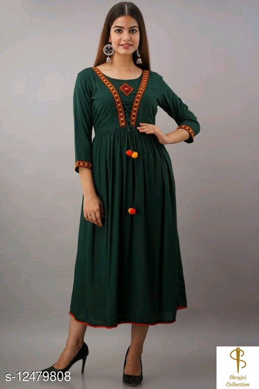 Rayon Kurtis
